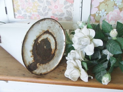 Large enamel jug