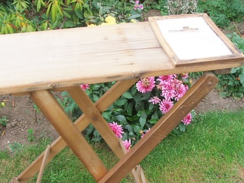 Vintage Wooden Ironing Board