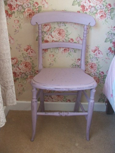 Pink Painted Chair