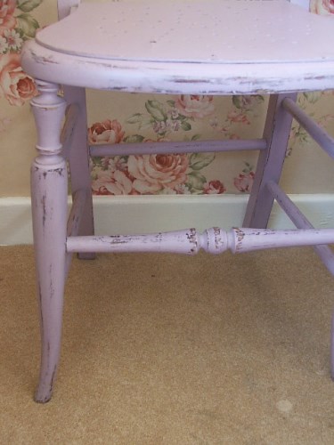 Old Painted Wooden Chair
