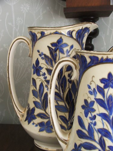 Trio of Decorative Vintage Jugs