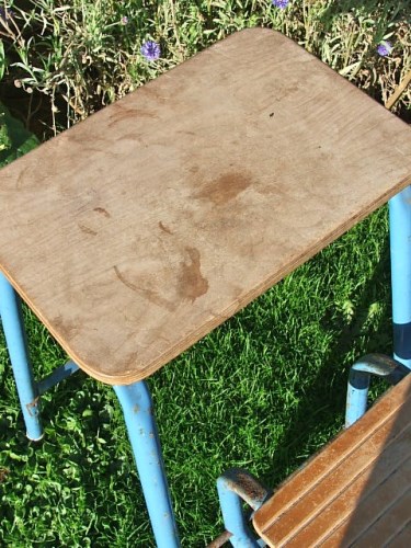 1960's Retro Folding Step Stool
