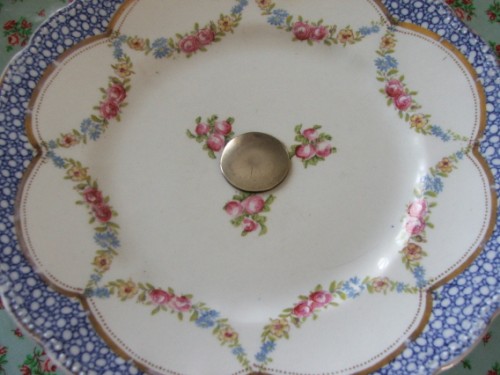 Pretty Floral Cake Stand