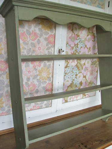 Painted Wall Shelves