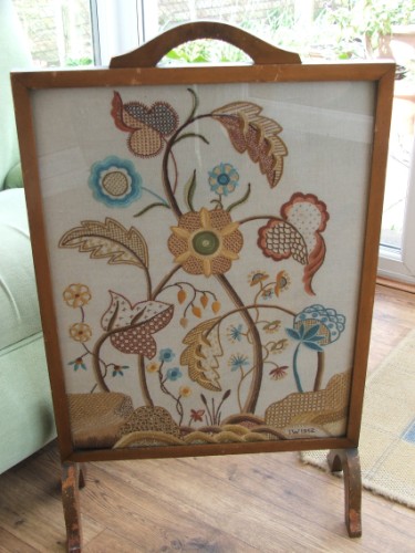 Vintage Firescreen