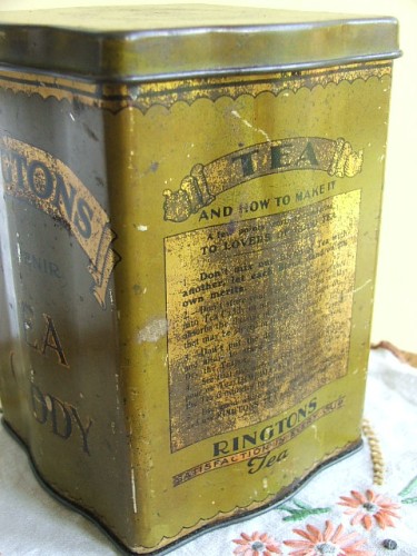 Ringtons Tea Caddy Tin