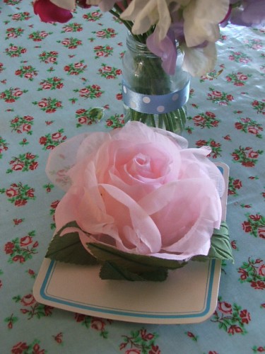 Pretty Pink Vintage Corsage
