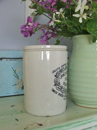 Painted Dtressed Vintage Look Kitchen Chairs