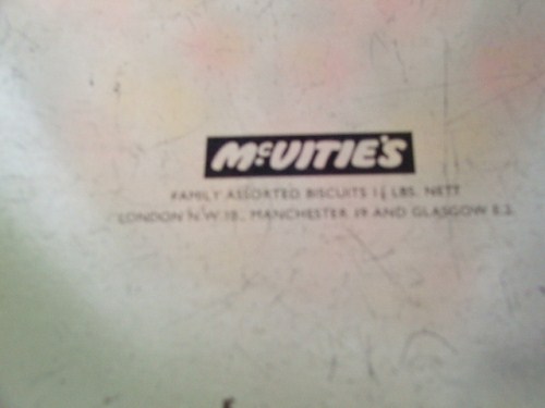 McVities Biscuit Tin