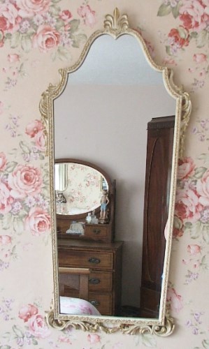 French style Long Ornate Wall Mirror