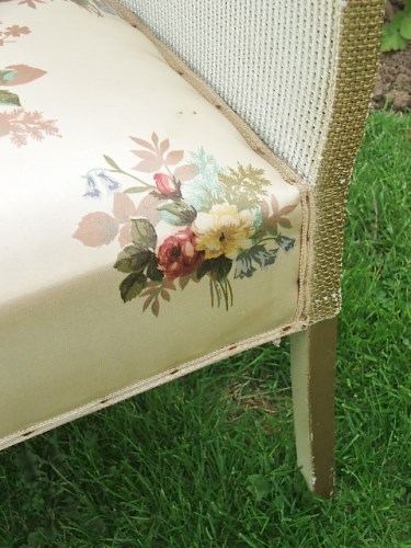 Vintage Wicker Bedroom Chair