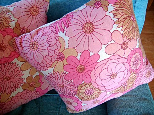 Pretty Bold Floral print cushions