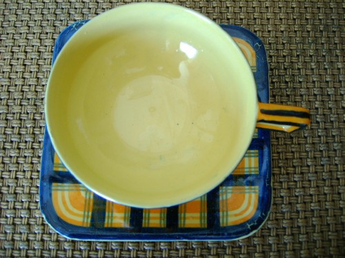 Quimper Cup and Saucer