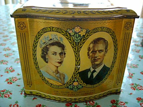 1953 Coronation Tea Tin