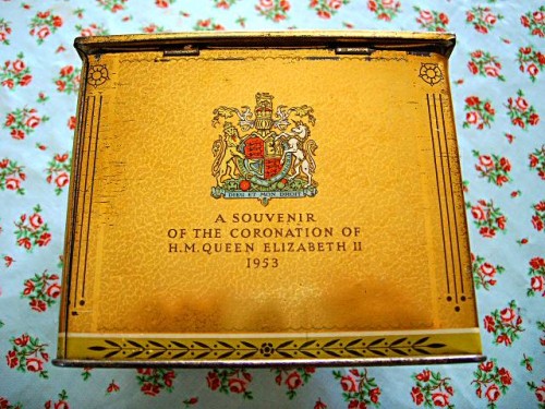 1953 Coronation Tea Tin