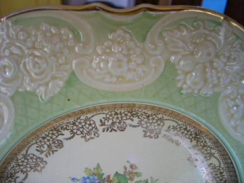 Pretty Vintage Crown Ducal Plate