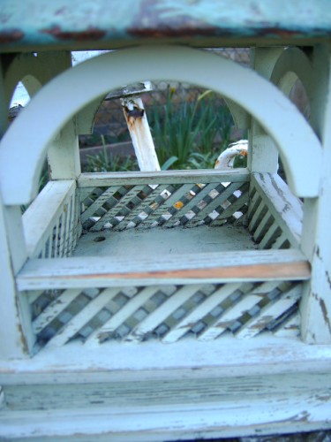 Vintage Bird Table