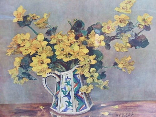 Pretty 'M C Oddie' Floral Print