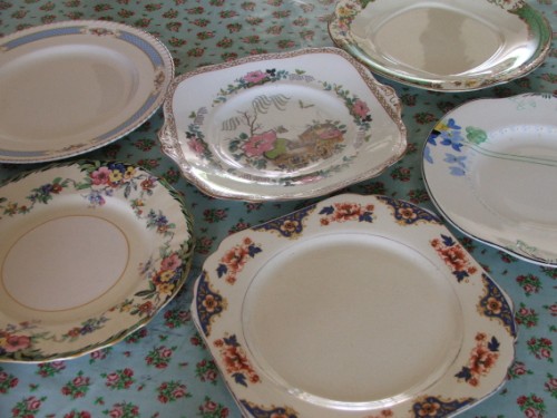 Assortment of Vintage Plates