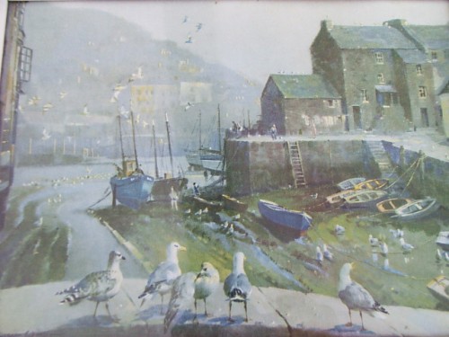 Vernon Ward Polperro Print