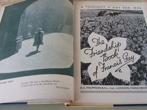 1946 The Friendship Book of Francis Gay