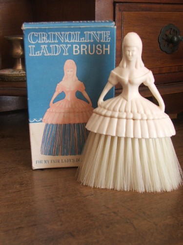 Vintage Crinoline Lady Brush
