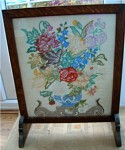 Country/Vintage Floral Firescreen