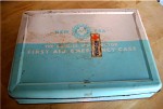 Vintage First Aid Tin and Contents