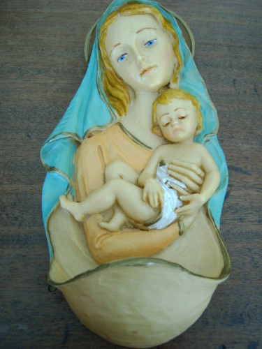 Wonderful  Mother and Child Biblical Plaque