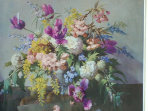 Small  Pretty Vernon Ward Floral Print /Picture