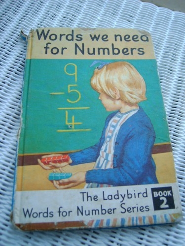 Words we need for Numbers Ladybird Book