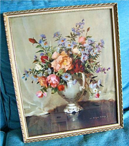 Pretty Floral Vernon Ward Print