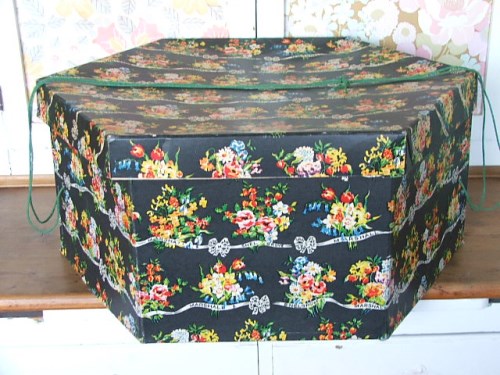 Snelgrove and Marshall Floral Hat Box