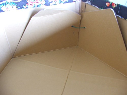 Old vintage hat box