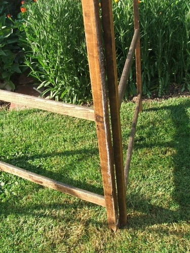 Old Vintage Wooden Clothes HorseAirer