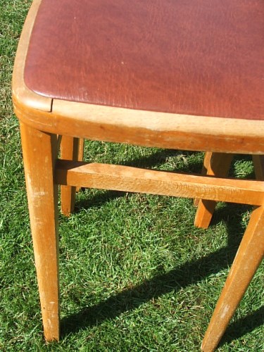 Retro Wooden Kitchen Stools