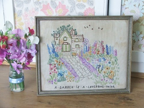 Pretty vintage embroidery