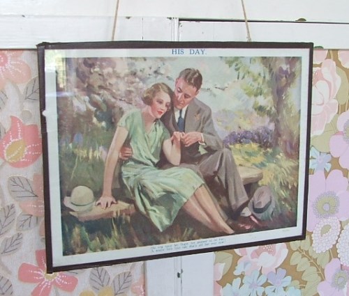 Vintage His and Hers Wedding Prints