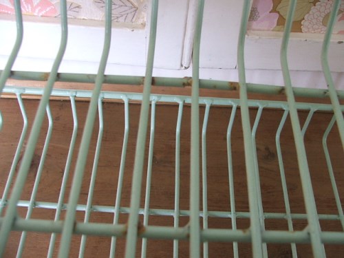 1950's Retro Plate Rack