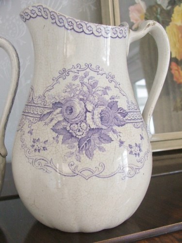 Vintage Blue and White Jug