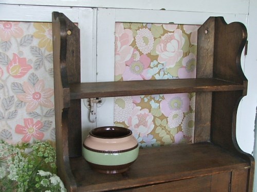 Wooden Wall Shelf/Cabinet