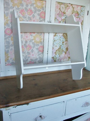 White Painted Wall Shelf