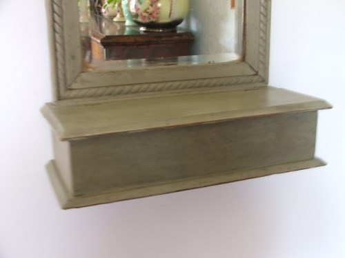Painted Wooden Mirror