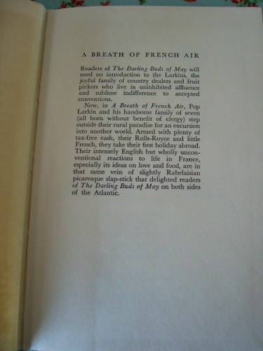 A Breath of French Air by H E Bates